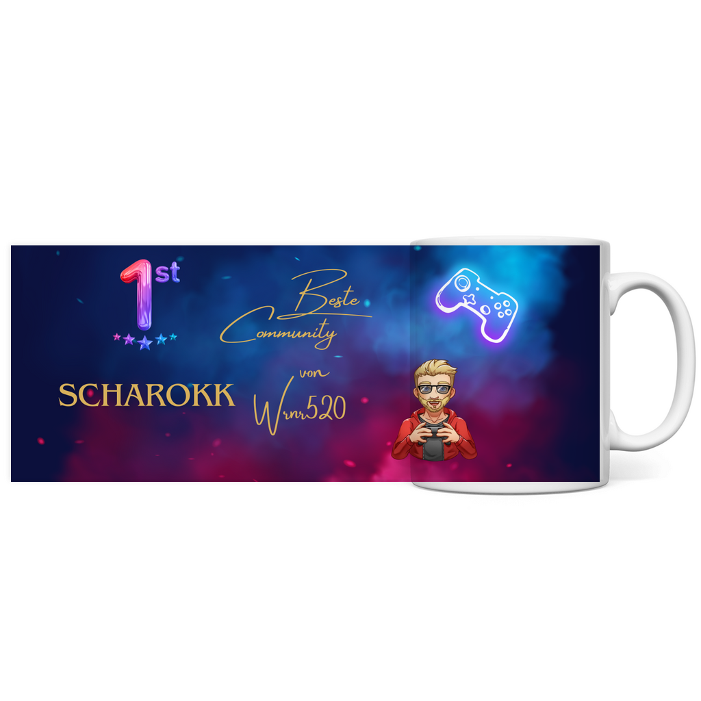 Wrnr520 Community Tasse – mit Wunschname personalisierbar