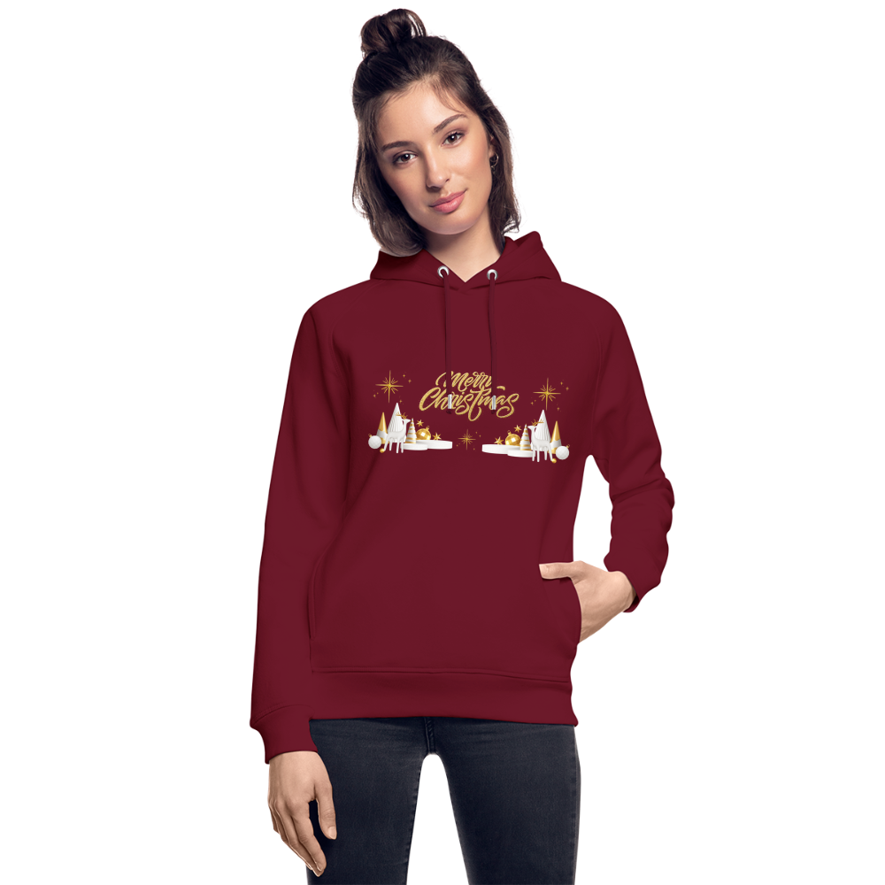 Unisex Bio-Hoodie von Stanley & Stella - Burgunderrot