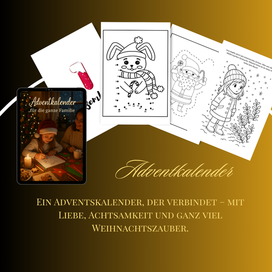 Adventkalender für die ganze Familie – 31 kreative & liebevolle Tage bis Neujahr