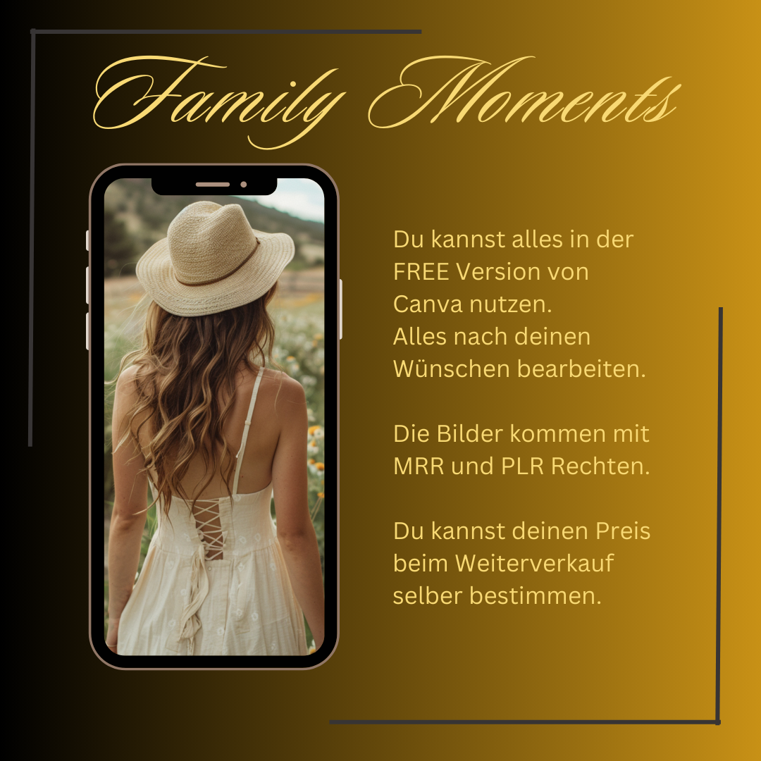 Family Moments 135 Hochwertige KI-Stockfotos für Familienmomente und Landleben