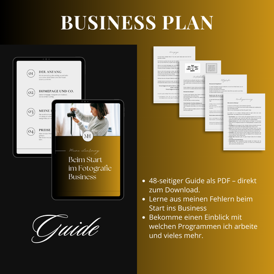 Fotografie Business Guide – Starte & Wachse