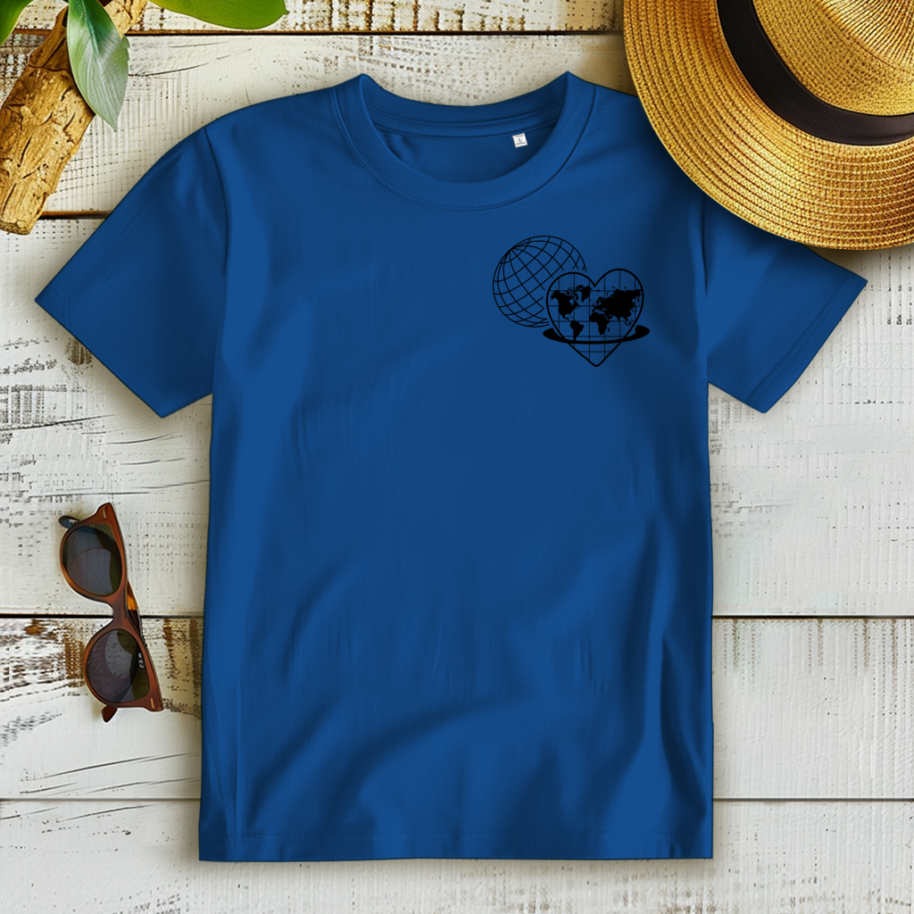 You Are the World T-Shirt – Nachhaltiges Statement Shirt für Weltveränderer & Idealisten