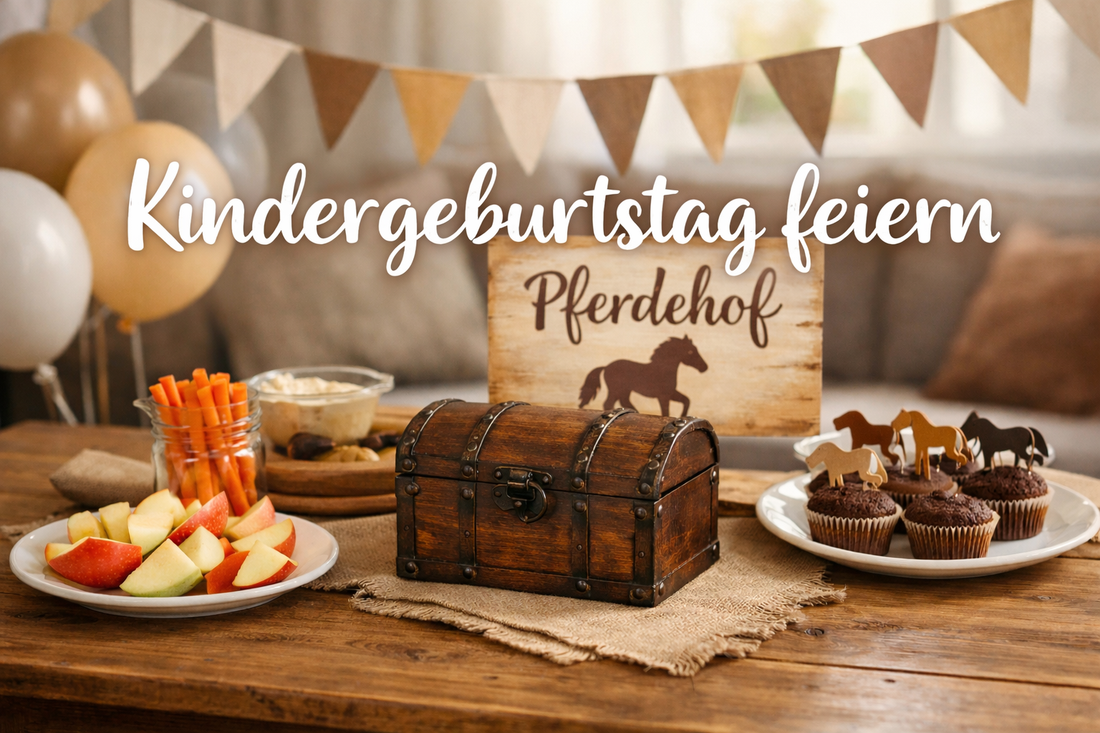 Kindergeburtstag für Pferdemädchen