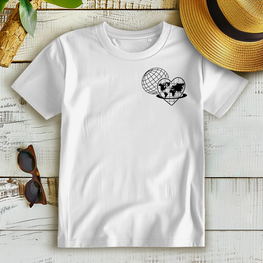 You Are the World T-Shirt – Nachhaltiges Statement Shirt für Weltveränderer & Idealisten