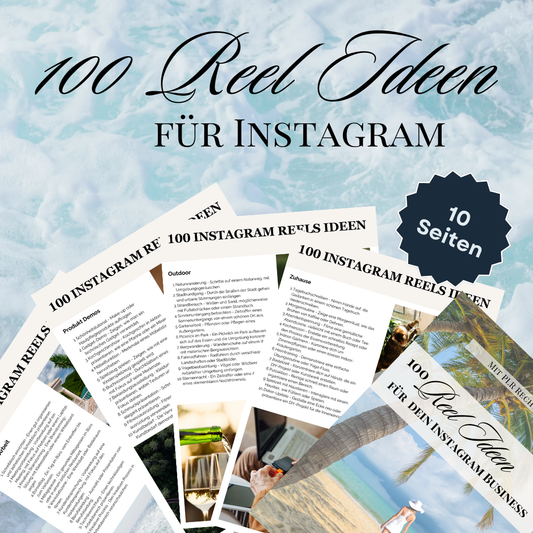 100 Reel Ideen für Instagram