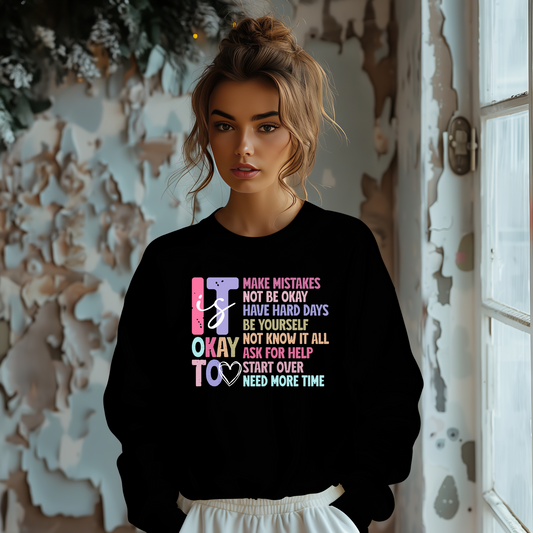 Pullover mit Mental Health Sprüchen – Stilvoll, inspirierend & gemütlich für positive Vibes und Selbstliebe