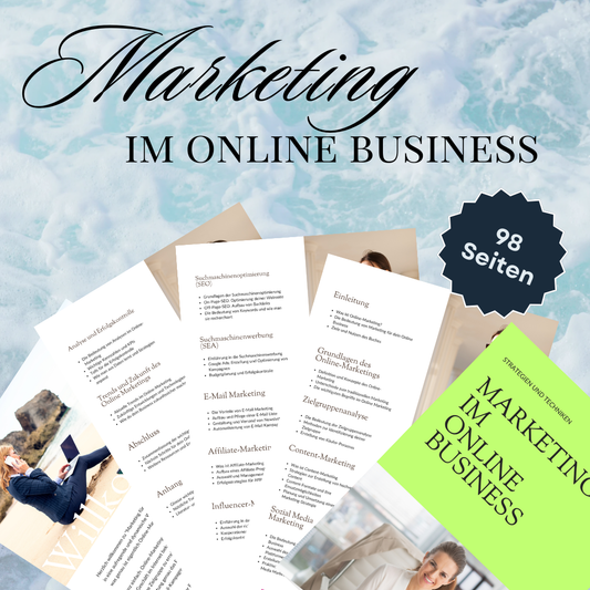 Marketing im Online Business verstehen