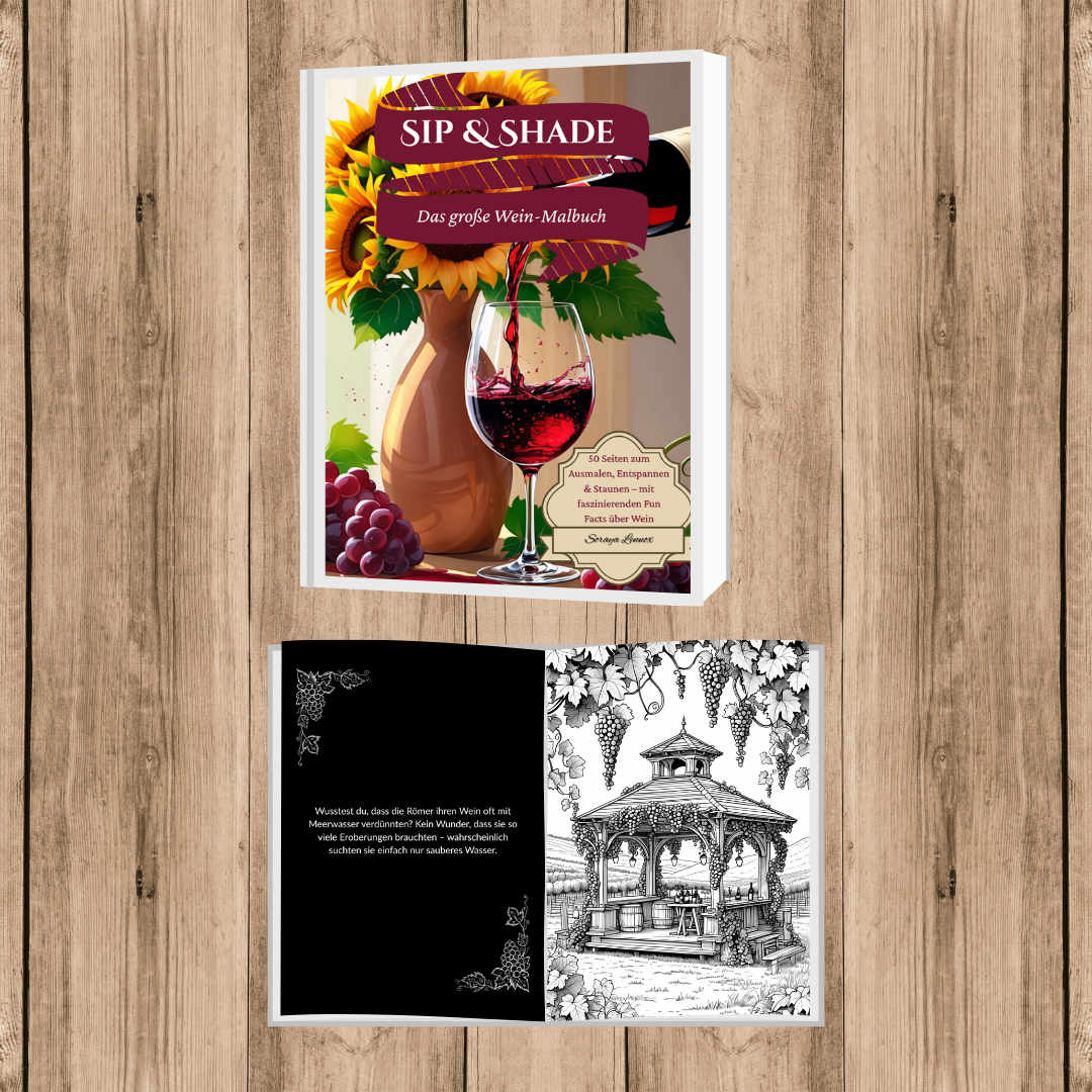 Wein trifft Kunst – Exklusives Malbuch für Genießer (PDF-Download)