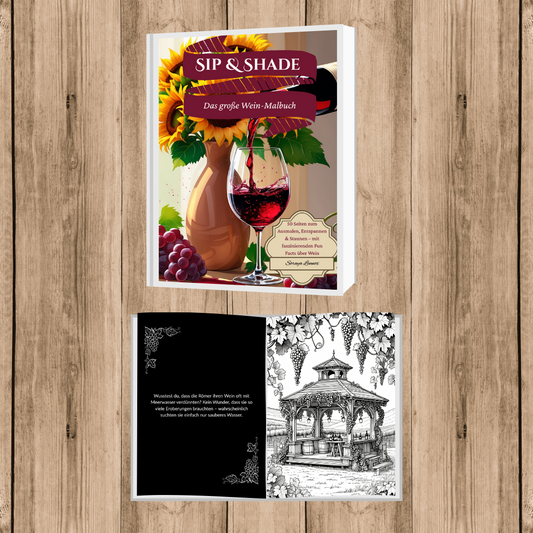 Wein trifft Kunst – Exklusives Malbuch für Genießer (PDF-Download)