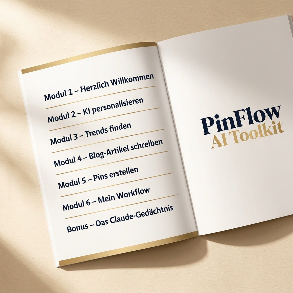 PinFlow AI Toolkit – Pinterest Content mit KI erstellen