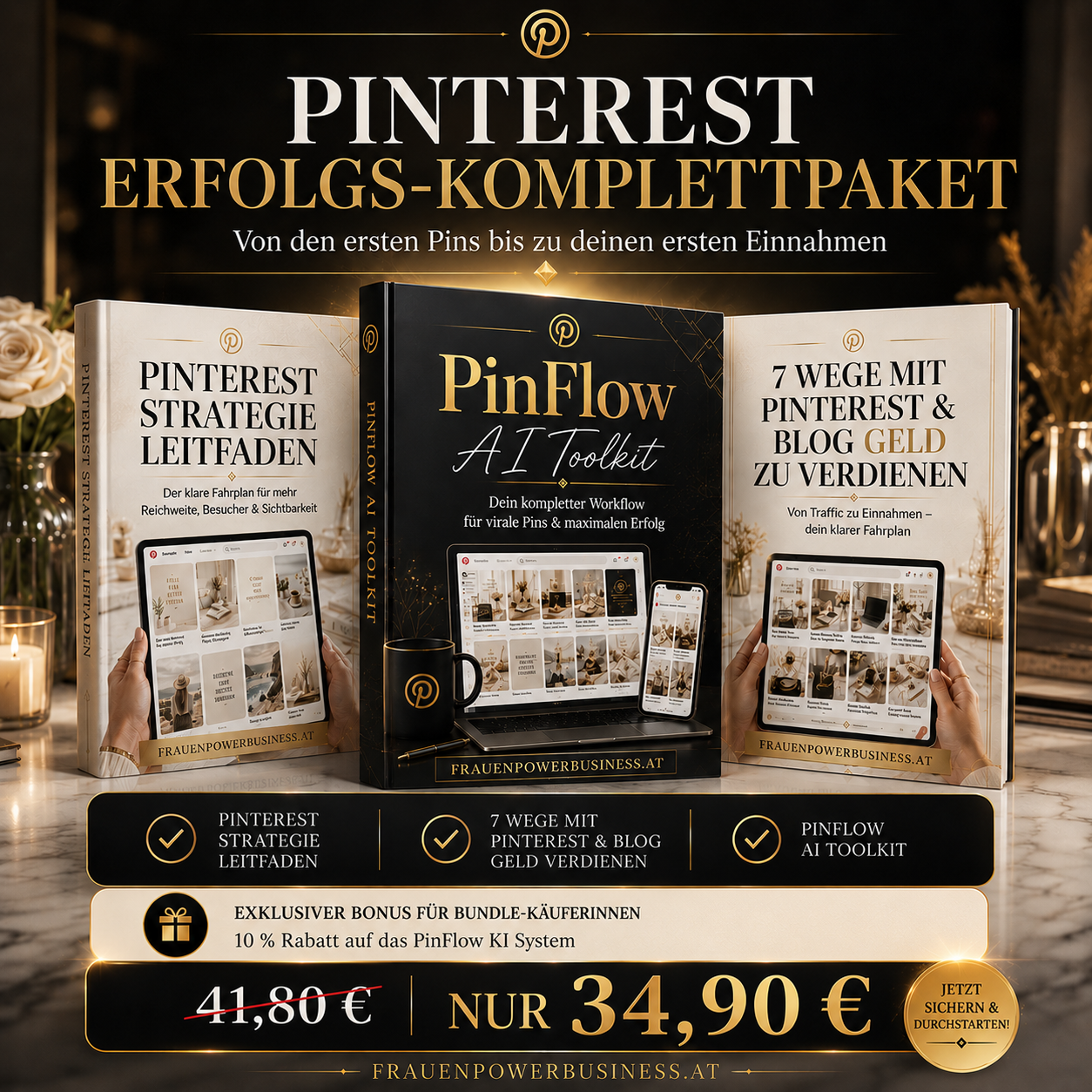 Pinterest Erfolgs Komplettpaket