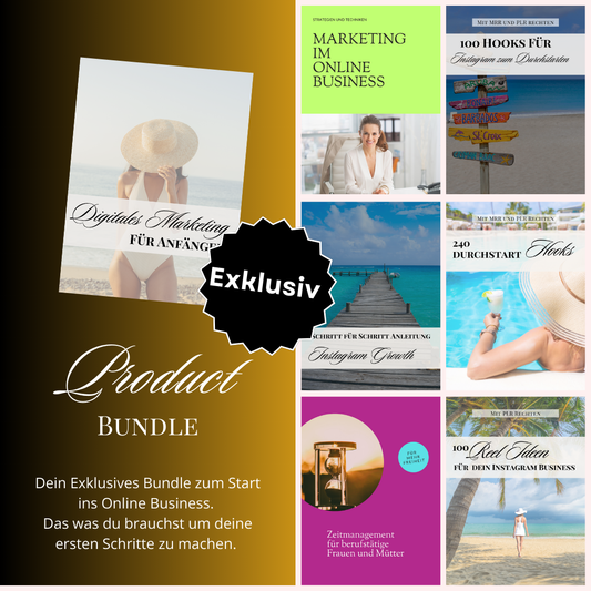 Exklusives Bundle für deinen Start ins Online Business