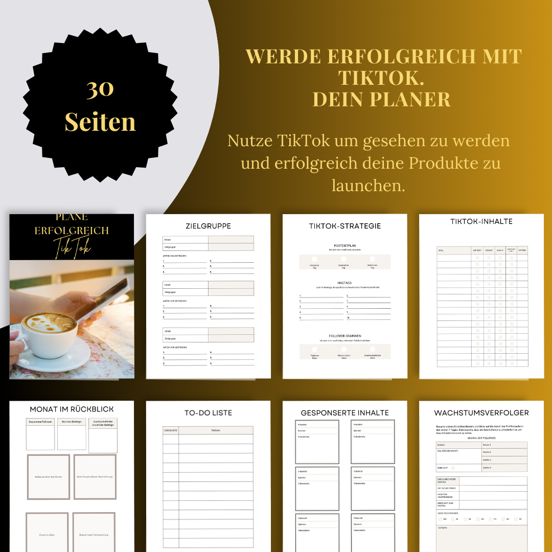 TikTok-Planer Guide für Erfolg